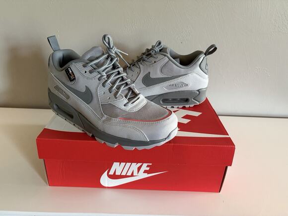Nike Air Max 90 Surplus Cordura Wolf Grey Pink W/Box DC9389-001 Mens 9.5 (0013) main image 8